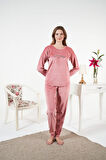 Kadın Kışlık Kadife Pijama Takımı