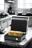 Primo Tost Makinesi | 2000W Güç | Yapışmaz Plaka | Yağ Hazneli Termostatlı Tost Makinası