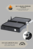 Primo Tost Makinesi | 2000W Güç | Yapışmaz Plaka | Yağ Hazneli Termostatlı Tost Makinası