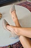 KADIN ABİYE 8CM TAŞLI AYAKKABI 036 4268