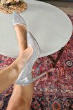 KADIN ABİYE 10CM TAŞLI AYAKKABI 036 4168