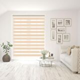 Stor Zebra Perde Modern A.Kahve Geniş Jakar Desenli Piliseli 1.Kalite Dekoratif Kornişe Kolay Montaj