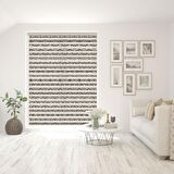 Stor Zebra Perde Geçişli Kahve Bej Minimal Desenli Piliseli 1.Kalite Dekoratif Kornişe Kolay Montaj