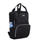 Bebex Bag-S Su Geçirmez Unisex Bebek Bakım Çantası Siyah