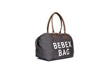 Bebex Bag-P Plus Su Geçirmez Unisex Bebek Bakım Çantası Açık Gri