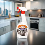 Ağır Yağ ve Kir Çözücü Yanmış Yağ Temizleyici Güçlü Formül 750 ml