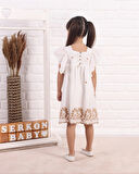 Serkon Kız Çocuk Su Yolu Elbise SER-0780