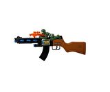 35 cm Sesli Eşıklı Adamlı Tüfek 3063