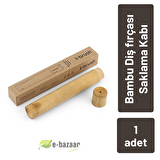T-Brush Bambu Diş Fırçası Saklama Kabı
