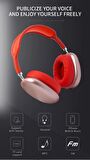 Torima P9 Bluetooth Kablosuz Stereo Kulaklık Kırmızı