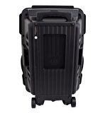 KTS-1666 Süper Bass Taşınabilir Arabalı RGB Işıklı Hoparlör 15"