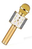 Torima Ws-858 Ses Değiştirmeli Karaoke Mikrofon Gold