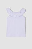 Kız Çocuk Regular Fit Volanlı Pamuklu Atlet X0695A622HSPR139