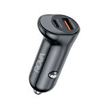 Rova OSB191 PD Typ-C + QC3.0 Usb Çıkışlı Hızlı Araç Şarjı -KVK Teknik Servis Garantili