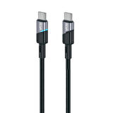 Rova  KB207 Type-C To Type-C Hızlı Şarj Kablosu - KVK Teknik Servis Garantili