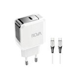 Rova SB110T PD Tek C Giriş 1 M Kablolu Şarj Başlığı 20W - KVK Teknik Servis Garantili