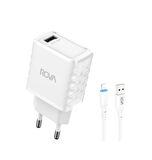 Rova SB114L A Giriş 2.4A A-L iPhone Kablolu Şarj Başlığı 12W - KVK Teknik Servis Garantili