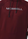 Merrell Bordo Erkek Kapüşonlu Düz Sweatshirt M23SEARCH SEARCH
