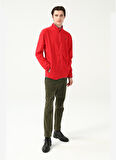 Quiksilver Kırmızı Erkek Polar Sweatshırt EQYFT03162Mission FZ M OTLR
