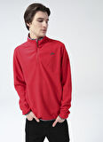 Quiksilver Kırmızı Erkek Polar Sweatshırt EQYFT03163Mission HalfZip M OTLR