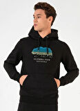 Routefield Lacivert Erkek Kapüşonlu Nakışlı Sweatshirt RFHENRY2223_HENRY