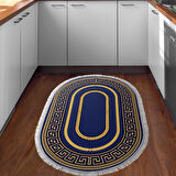 Eko Trend Djt Banyo Paspası Yıkanabilir Kaymaz Taban 651M Oval Modern
