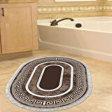 Eko Trend Djt Banyo Paspası Yıkanabilir Kaymaz Taban 651M Oval Modern