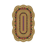 Lilyum Lazer Kesim Kaymaz Taban Dijital Baskı Halı St600172Ka