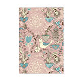 Alanur Trend Keçe Tabanlı Mutfak Halı Mu186