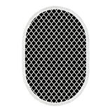 Alanur Star Pamuk Tabanlı Saçaklı Dijital Halı Yuvarlak