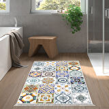 Eko Trend Djt Banyo Paspası Yıkanabilir Kaymaz Taban Mu144 Patchwork