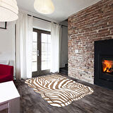 Leylak Lazer Kesim Kaymaz Taban Dijital Baskı Halı St600197Vz