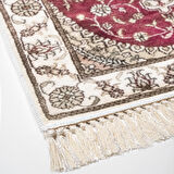 Alanur Star Pamuk Tabanlı Saçaklı Dijital Halı