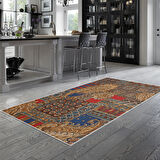 Alanur Trend Keçe Tabanlı Mutfak Halı Mu129