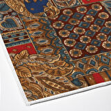 Alanur Trend Keçe Tabanlı Mutfak Halı Mu129