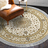 Eko Trend Djt Haı Yıkanabilir Kaymaz Taban P1360 Yuvarlak Osmanlı