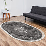 Eko Trend Djt Banyo Paspası Yıkanabilir Kaymaz Taban 616 Oval Klasik