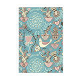 Alanur Trend Keçe Tabanlı Mutfak Halı Mu186