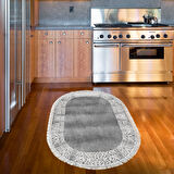 Eko Trend Djt Halı Yıkanabilir Kaymaz Taban 1460 Oval Modern