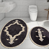 Sırma Welsoft Dantelli Saçaklı Oval Klozet Takımı 2 Pcs