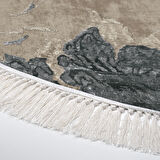 Eko Trend Djt Banyo Paspası Yıkanabilir Kaymaz Taban 660M Yuvarlak Suluboya