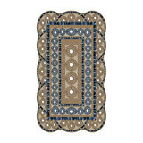 Sümbül Lazer Kesim Kaymaz Taban Dijital Baskı Halı St600175Ka