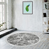 Alanur Star Pamuk Tabanlı Saçaklı Dijital Halı