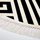 Eko Trend Djt Haı Yıkanabilir Kaymaz Taban 658M Yuvarlak Modern