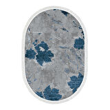 Eko Trend Djt Halı Yıkanabilir Kaymaz Taban 660M Oval Suluboya