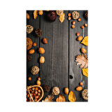 Alanur Trend Keçe Tabanlı Mutfak Halı Mu137