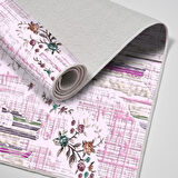 Alanur Trend Keçe Tabanlı Mutfak Halı Mu105