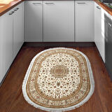 Eko Trend Djt Halı Yıkanabilir Kaymaz Taban P1372 Oval Osmanlı