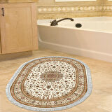 Eko Trend Djt Halı Yıkanabilir Kaymaz Taban P1372 Oval Osmanlı