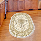 Eko Trend Djt Halı Yıkanabilir Kaymaz Taban P1360 Oval Osmanlı